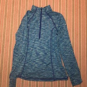 Half zip long sleeve shirt